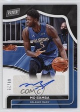 2021 Panini Signatures 9/25 Mo Bamba #MB Auto 0u5r