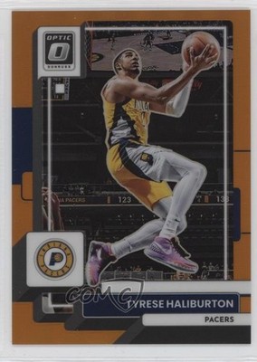 2022-23 Panini Donruss Optic Orange Prizm 78/199 Tyrese Haliburton #99 0hr