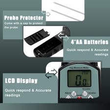 Upgrade TK100H Hay Moisture Tester,Portable H...