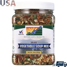 Dehydrated Vegetable Soup Blend Non-GMO Diced Vegetables Cooking Hiking Storage