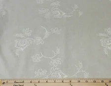 Embroidered Cotton Lawn Batiste 58" Wide Lightweight Fabric by the Yard D166.34