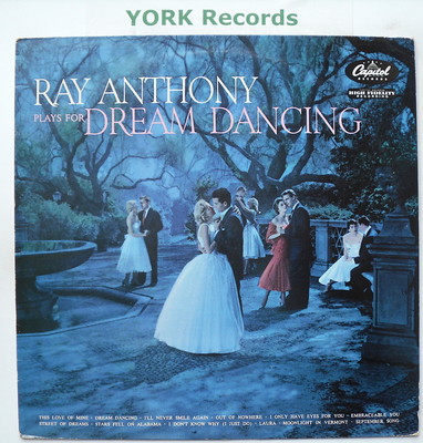 RAY ANTHONY - Plays For Dream Dancing - Ex Con LP Record Capitol CAPS 2600011