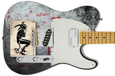 Guitar Skin Axe Wrap Re-skin Bass Reface Electric Seriously Are You a Joker 815