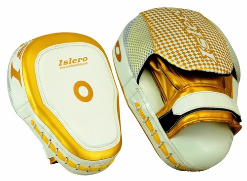 EVO Curved Boxing MMA Focus Pads Muay Thai Martial Arts Training Pad UFC PRO - Picture 4 of 46