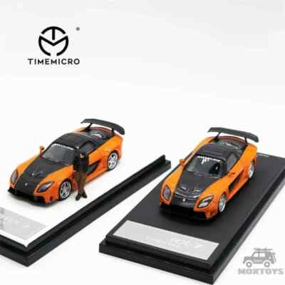 TIME MICRO 1:64 RX-7 Veilside FNF Orange Diecast Model Car | eBay