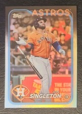 2024 Topps Update Jon Singleton Rainbow Foil Parallel #US323