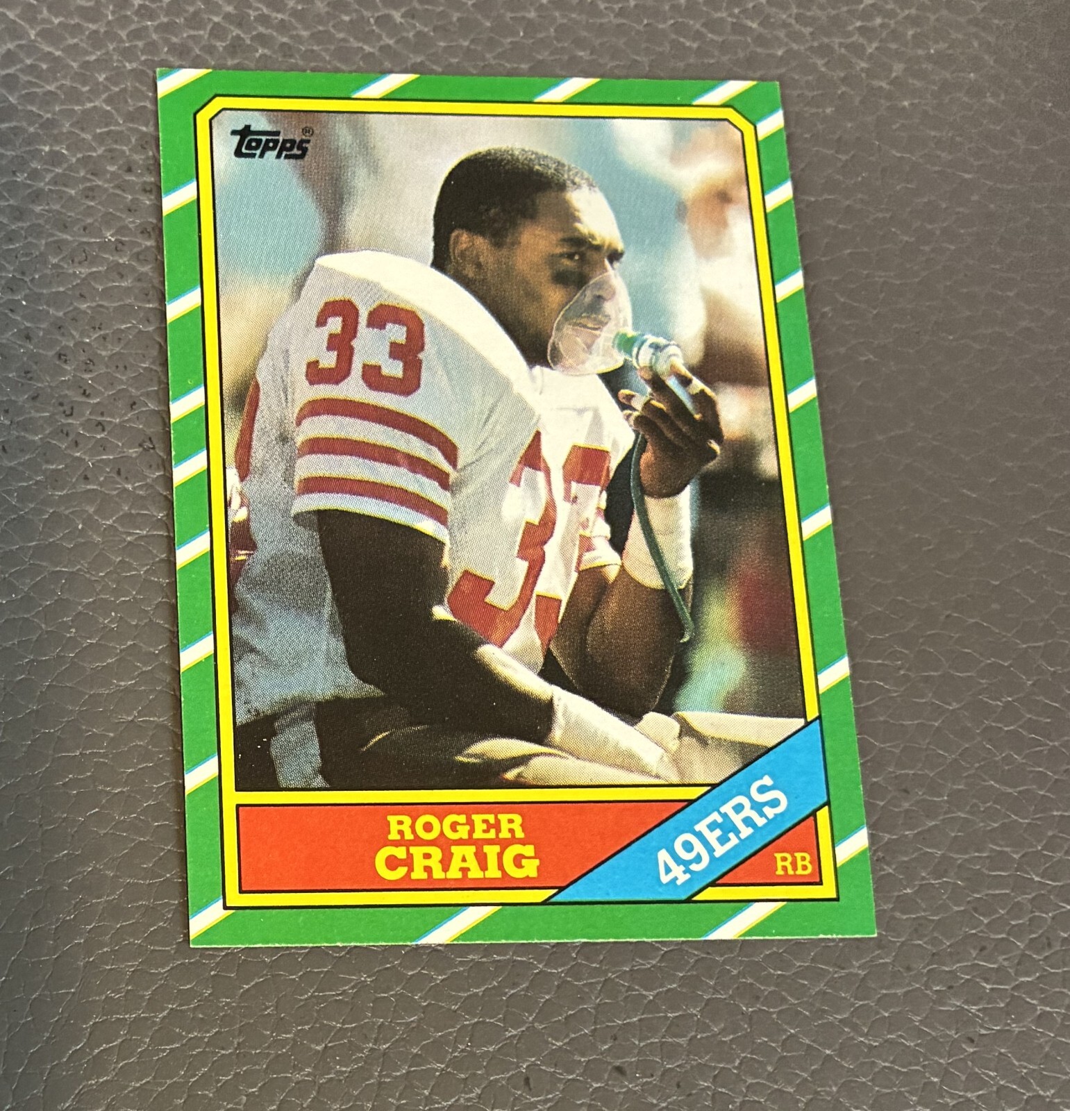 1986 Topps #157 Roger Craig San Francisco 49ers