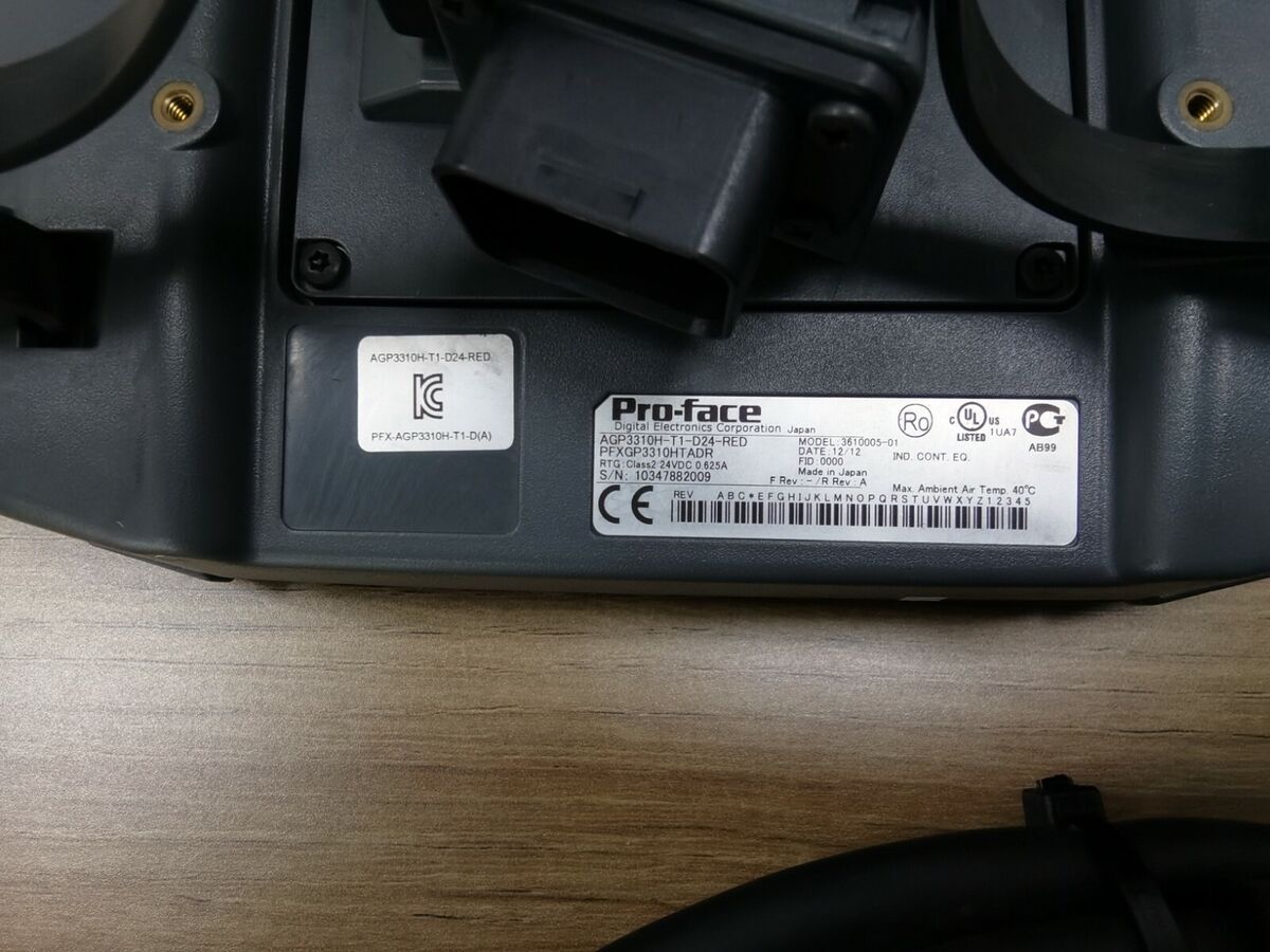PRO-FACE AGP3310H-T1-D24-RED 3610005-01 Touch Screen W PRO-FACE AGP3310H-T1-D24-RED 3610005-01 Touch Screen W