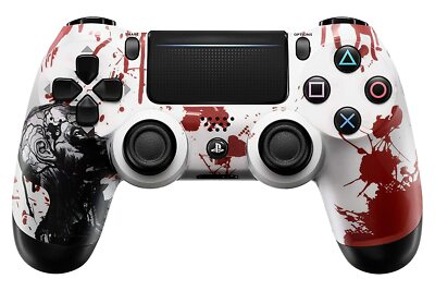 Zombie Custom UN-MODDED Controller Exclusive Design for PS4