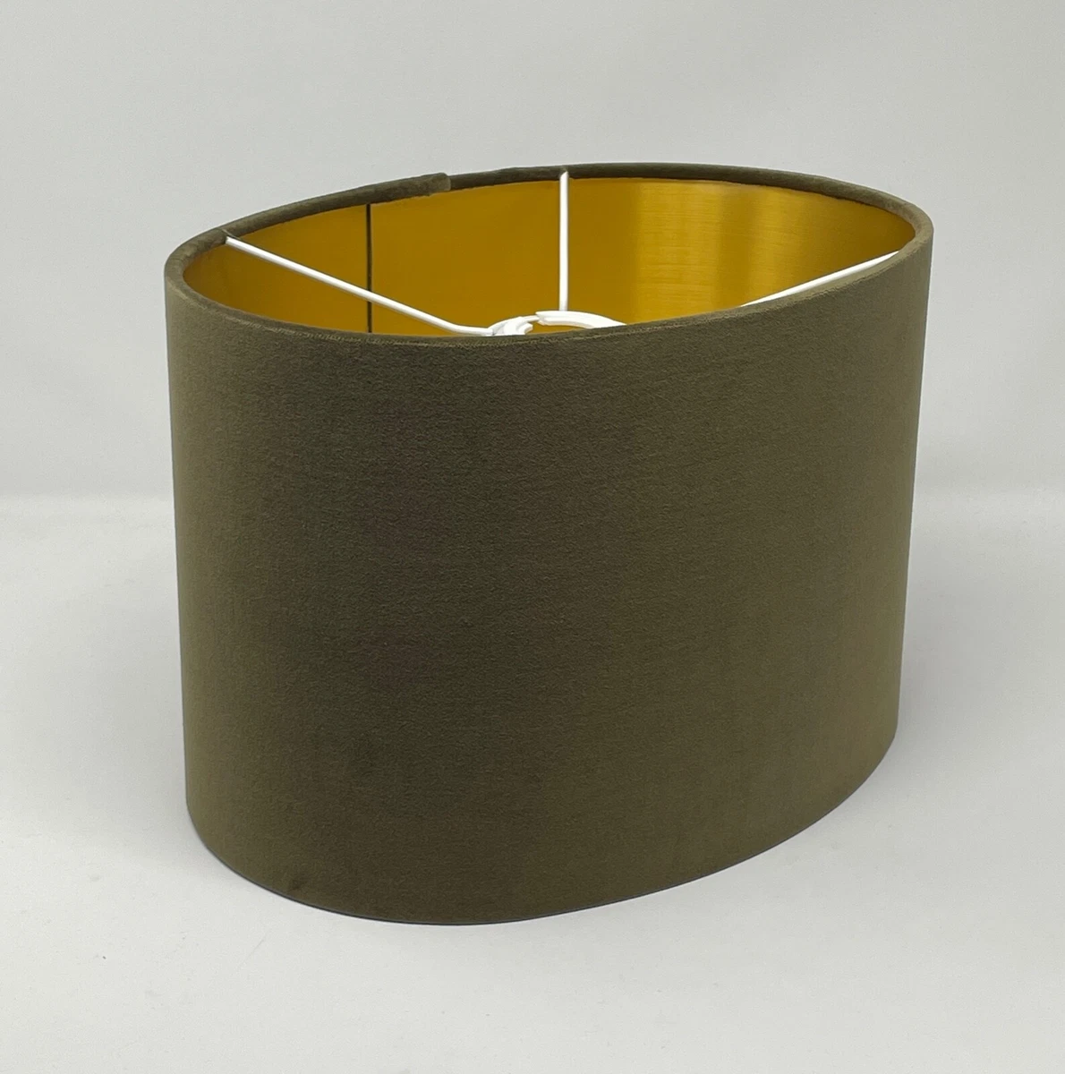 Olive green on sale lamp shade