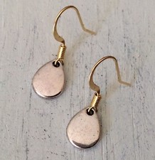 NEW HANDMADE SILVER 925 GOLD FILLED EAR HOOKS SUNDANCE CHARM EARRINGS