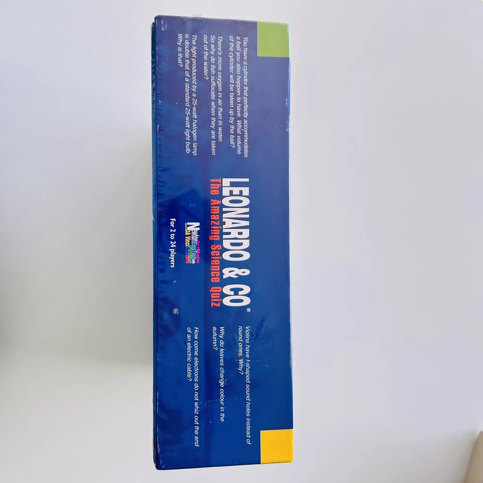 Leonardo & Co The Amazing Science Quiz Board Game Brand New & Sealed - Image 3 of 4