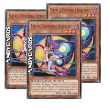3x FARFALLA VIOLA DELLA LUCELUNARE • Comune • SHVI IT009 • 1Ed • Yugioh!