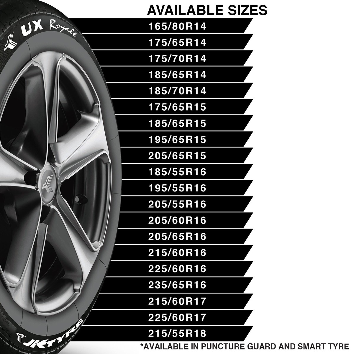 JK 195/65-R15 UX ROYALE | eBay