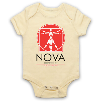 NOVA LABS INOFFIZIELLES KURZSCHLUSSLABOR ROBOTER BABY WACHSEN BABYANZUG GESCHENK