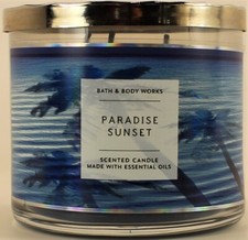 Bath & Body Works PARADISE SUNSET 3 Wick 14.5...