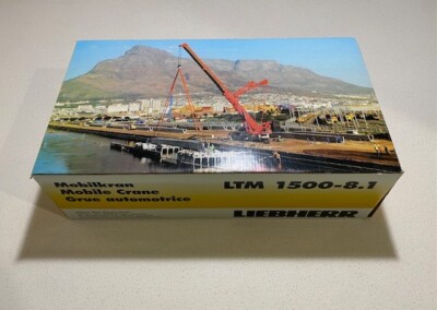WSI Liebherr LTM 1500-8.1 Mobile Crane Bok SENG 1:50 Scale Conrad NZG