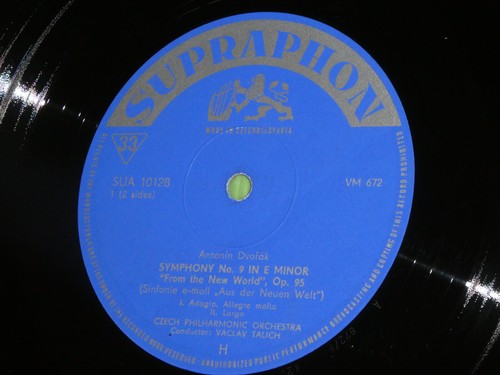 Dvorak - Symphony No 9 - From the New World : Vaclav Talich : SUA 10128. - Picture 3 of 4