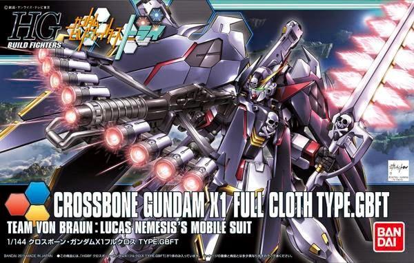 シ*ウ様 新品未開封　ガンプラ　2点セット　クロスボーン　GBF 35 Crossbone Gundam X-1 Full Cloth Ver GBF Gundam Build
