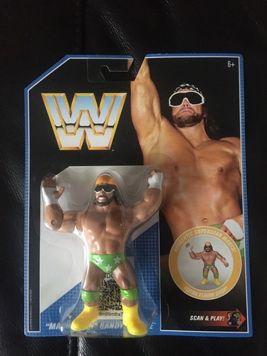 WWE MATTEL RETRO SERIES 9 THE MACHO MAN RANDY SAVA...
