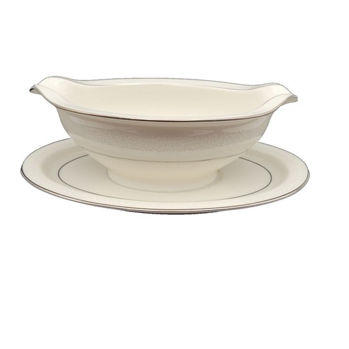 FIESTAWARE GRAVY sauce boat w/ DRIP TRAY sunflower yellow NEW