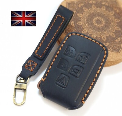 Für Range Rover Schlüssel Sport Discovery 4 Evoque Vogue Fernbedienung Echtleder Tasche10
