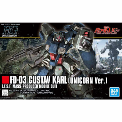 HG Gundam UC 1/144 FD-03 Gustav Karl Unicorn Ver. Plastic Model