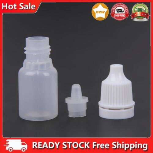 50pcs Eye Drop Bottle Thickening 5/10/15ml Dropper Bottle Empty for Travel Suit - Picture 1 of 10