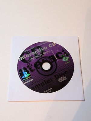 Interactive CD Sampler Disc Vol 4 (PS1, 1997) - Disc Only - Tested!