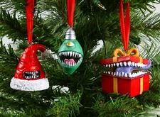 🎄🎅Holiday Mimic Ornament Set - Monstrous Merrymakers RPG DnD Dungeons Dragons