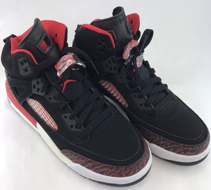 jordan spizike black university red