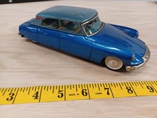Vintage Tin Friction Toy Bandai Cotroen DS19 Japan 50s Toy Car Old tin car toy