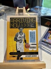 2023-24 Panini NBA Hoops - Arriving Now Winter #6 Keyonte George (RC)
