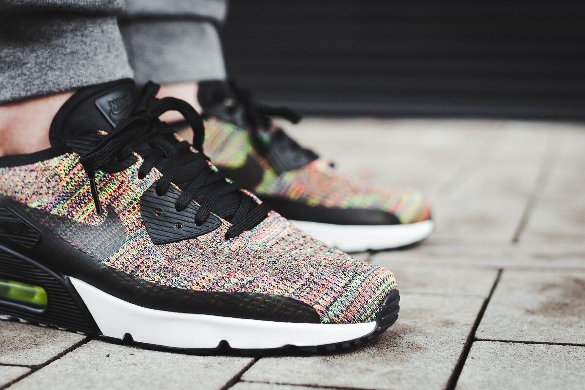 "Nike Air Ultra 2.0 Flyknit "MULTICOLOR" Talla 8 875943-002 Raro! | eBay