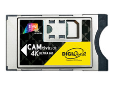MODULE CAM 4K TIVUSAT ET CARTE 4K UHD