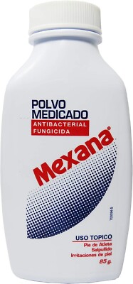 Infaca Mexana Medicated Powder 3 Oz Anti-Sweat/ Anti-Fungal Polvo
