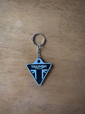 Triumph Schlüsselanhänger  ️ - robustes PETG-Material - perfekt für Motorradfans!  