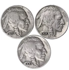 (3) Buffalo Nickel Indian Head 5 Cent 1913-1938 Random Date US Circulated Coin