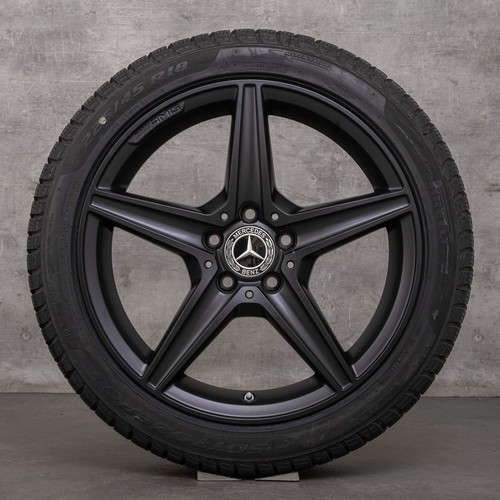 Mercedes C-Klasse AMG Winterreifen 18 Zoll W205 S205 C205 A205 Felgen - Bild 4 von 5
