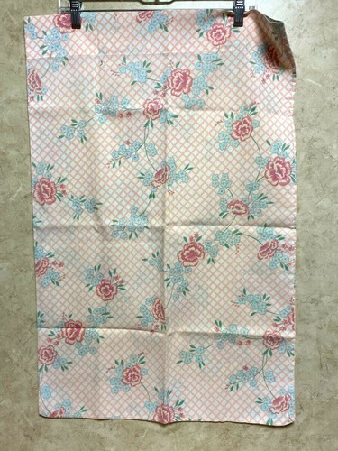 2 VTG Cannon Standard Pillowcases Floral No Iron USA - Picture 4 of 4