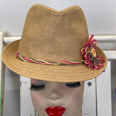 Authentic Scala dorfman pacific co fedora womens summer hat