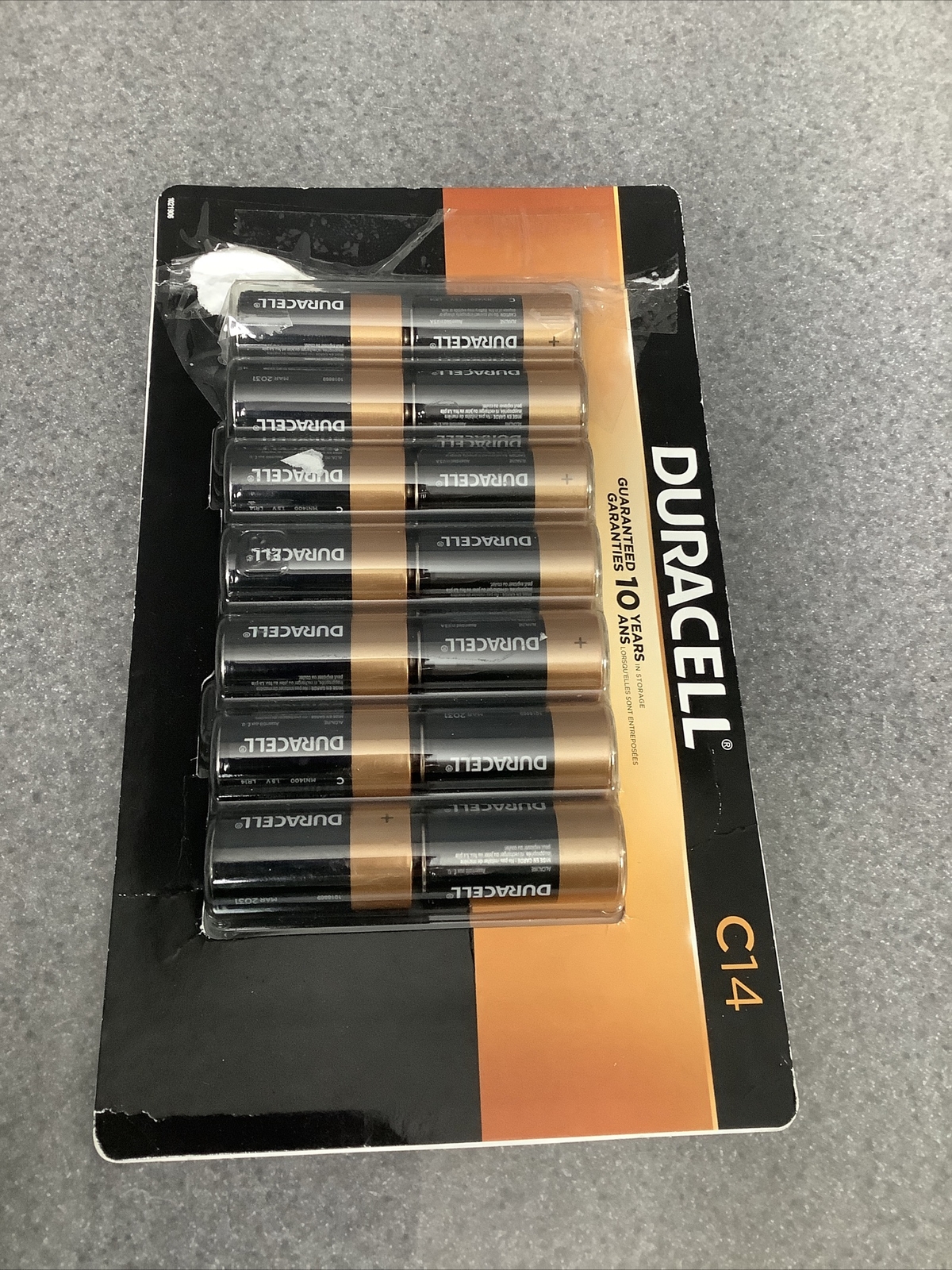 Duracell Coppertop Alkaline C14 Batteries 14 Count M13C 41333668680