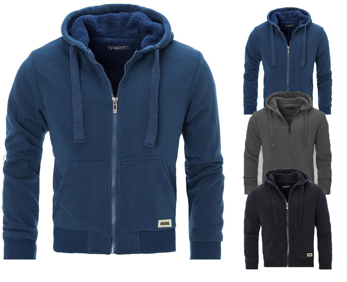 Mens Padded Borg Fleece Sherpa Lined Full Zip Up Hoodie Sweatshirt Jacket "9833"
Opens in a new wind