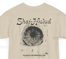 Dune vintage t-shirt, shai-hulud movie teeshirt, sandworm Tee, Unisex Shirts