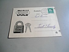 Alte Postkarte Werbung Beschläge-Fabriken Damm & Ladwig Velbert 1925