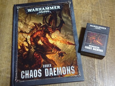 Codex Chaos Daemons + Datakarten 8. Edt