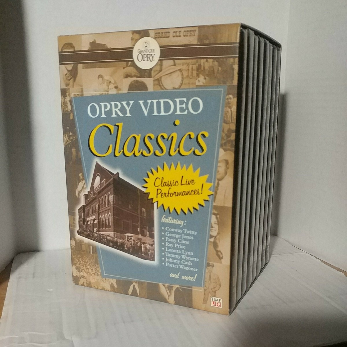 Grand Ole Opry Video Classics-8 DVD-120 Performances-Time/Life  