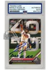 Ronald Acuna Jr 2023 Topps Now 40 HR 70 SB "2023 NL MVP" Autograph #927 PSA/DNA