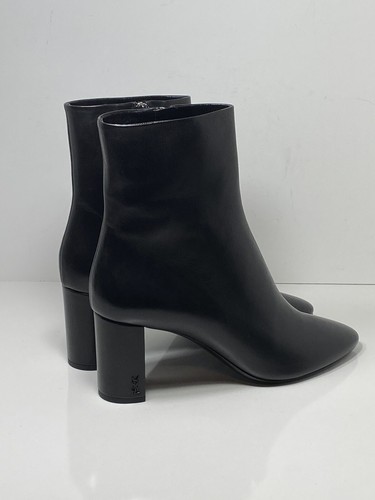 SAINT LAURENT Lou leather ankle boots 