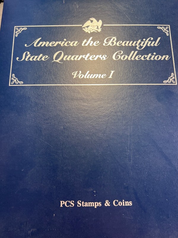 America The Beautiful State Quarters & Stamps Collection Volume 1 COMPLETE (28)✩